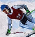 Набросок лыжника 26 января 2014